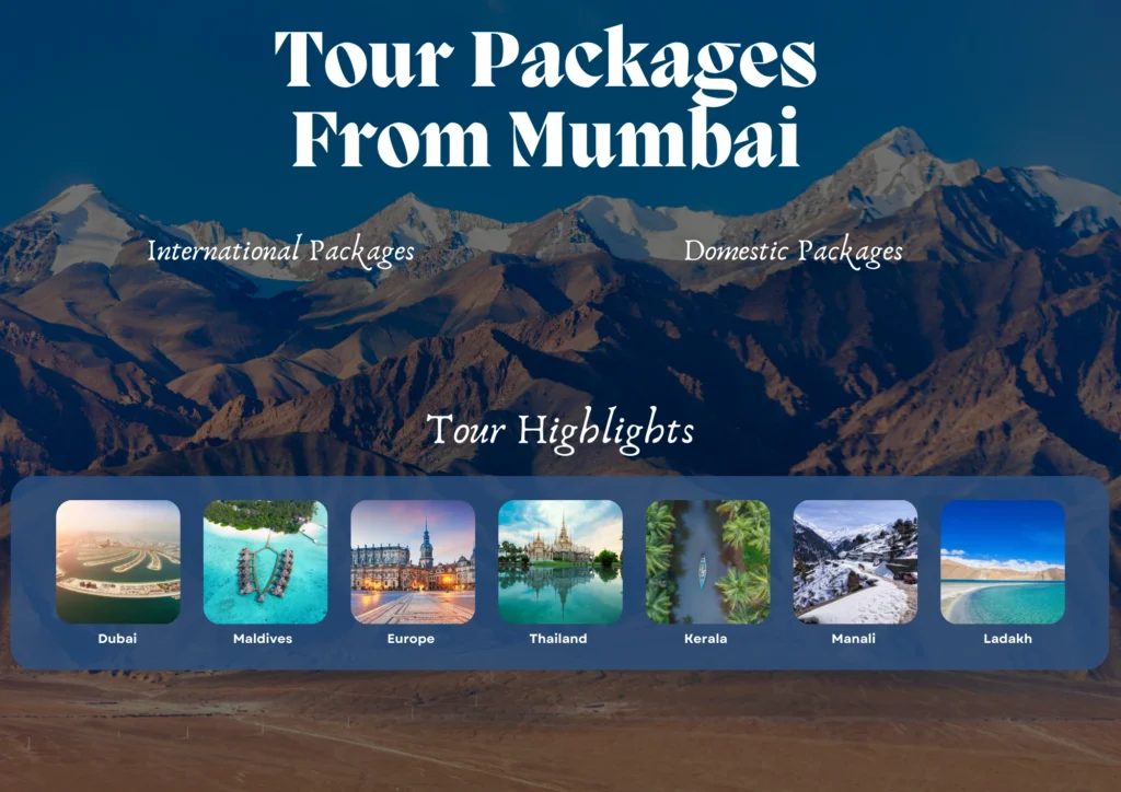 Tour Packages from mumbai